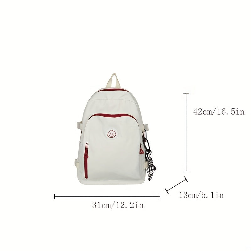 Kids Lightweight Backpack Casual Travel Bag with Charm