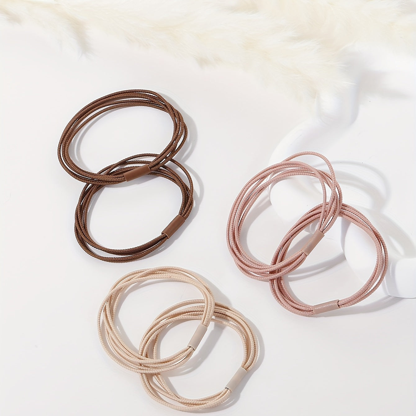 6pcs Hair Ties Decorative Hair Bands for Girls