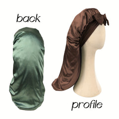 Silk Bonnet For Long Hair For Black Women Curly Hair Locs