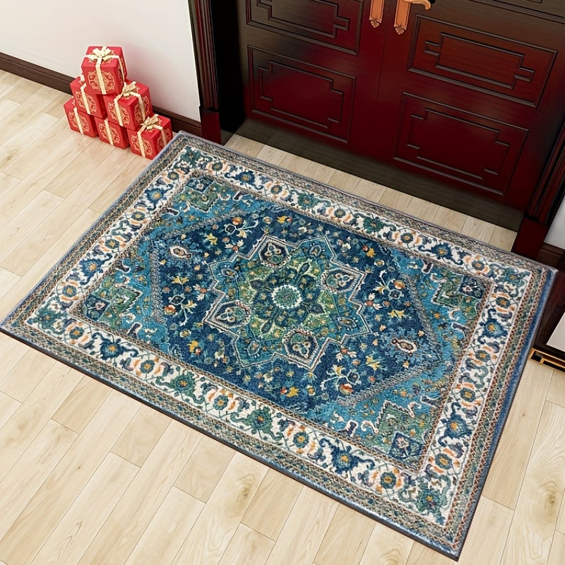 Vintage Carpet Boho Floor Mat Sofa Tea Table Blanket