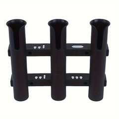 3-Tube Fishing Rod Holder Portable Plastic Rack Fishing Accessories