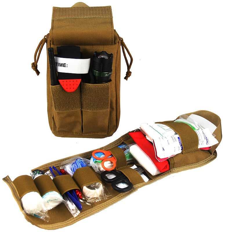 Camouflage 1000D Nylon First Aid Bag for Outdoor Activities