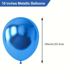 30pcs Metallic Royal Balloons for Men Boy Birthday Wedding Baby Shower