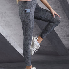 Yoga Leggings With Pocket High Stretch Tight Pants Women's Activewear