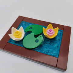 Interlocking Building Blocks for Lotus Pond
