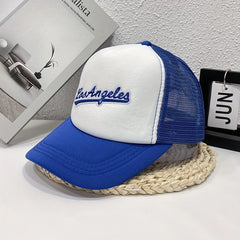 Los Angeles Embroidered Mesh Cap Trucker Hat