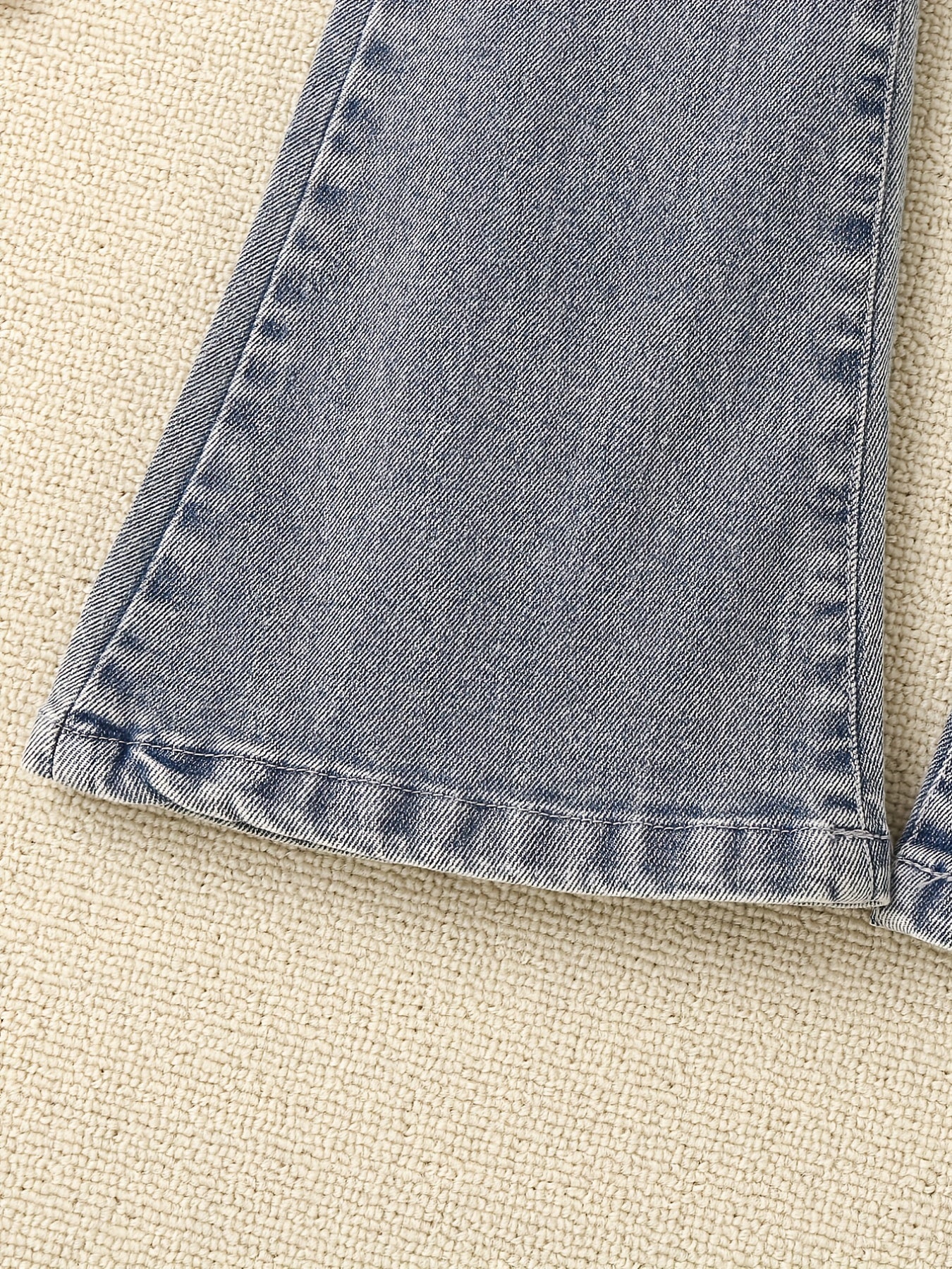 Toddler Girls Denim Flare Leg Pants Kids Spring Summer Clothes