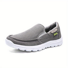 Men's Slip on Canvas Shoes Comfy Walking Shoes