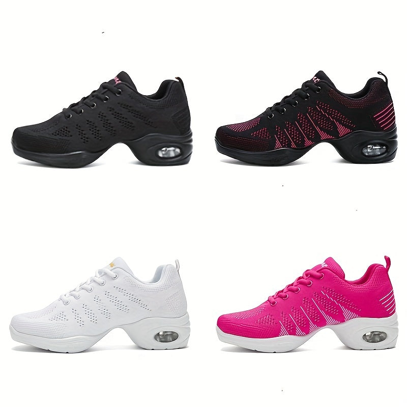 Women's Breathable Jazz Dance Shoes with Arch Support