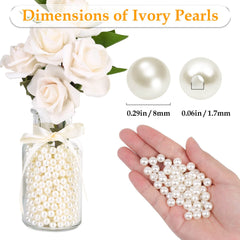 Ivory Pearl Craft Beads Loose Pearls For Jewelry Making