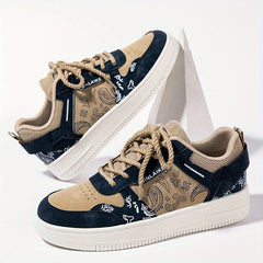 Men's Rope Lace Casual Sneakers for Outdoor Walk
