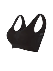 4pcs Seamless Mesh Sports Bras Running Yoga Vest Lingerie