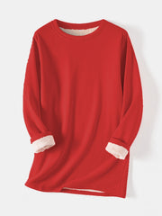 Women's Winter Warm Pullover Sweatshirt