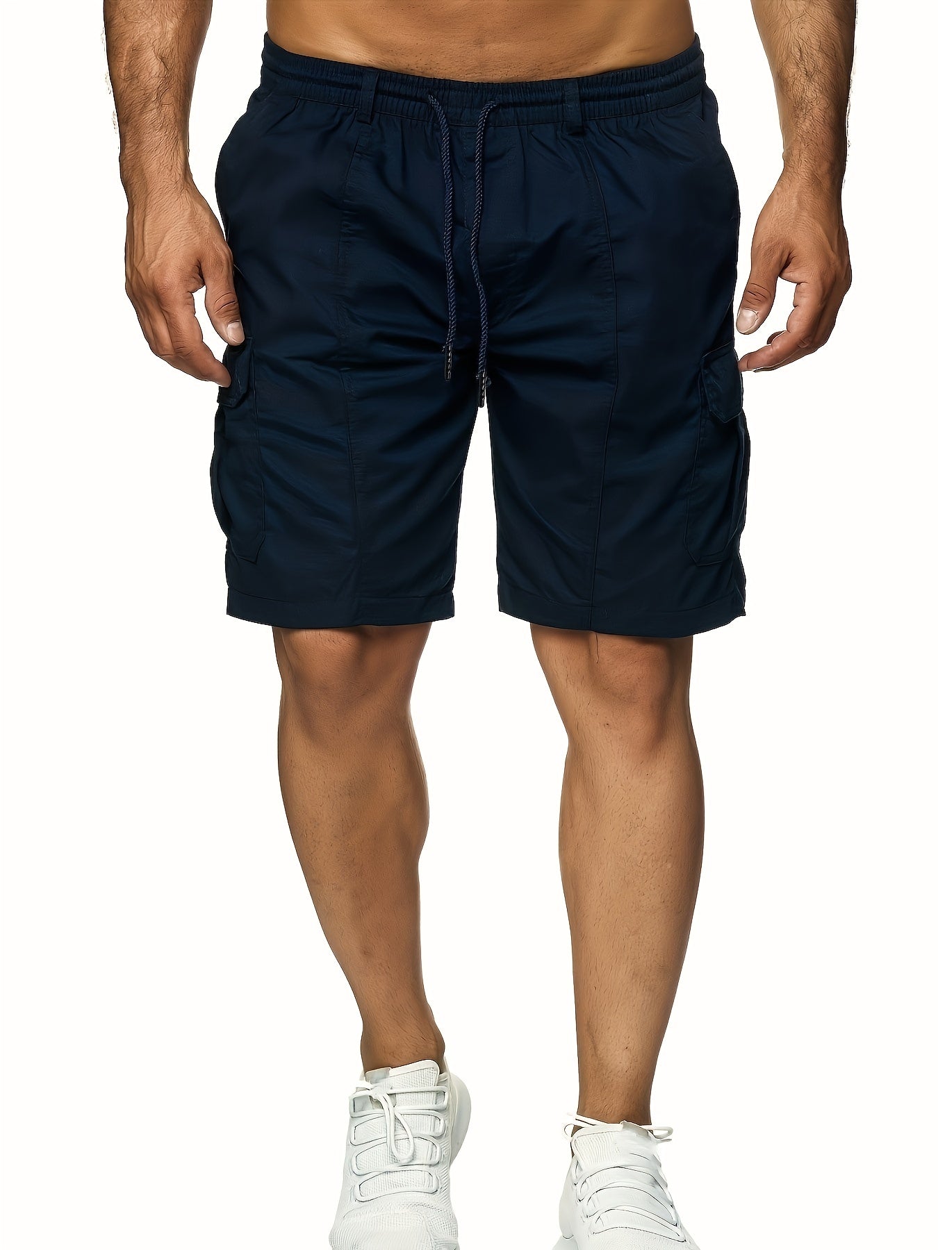 Men's Casual Cargo Shorts for Summer Outdoor Activities