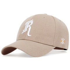 Men's Sports R Letter Baseball Cap