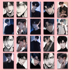 54pcs Handsome Character Stickers for Mobile Phone Case Luggage Notebook