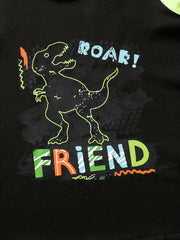 Boys Girls Casual Dinosaur Tank Top & Shorts Set for Summer