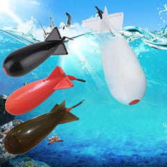Rocket Shaped Fishing Feeder Bait Holder - Carp Fishing