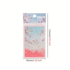 80pcs Painting Theme Sticky Notes To Do List Notepad