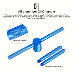 Aluminum Alloy Hub Thru Axle Adaptor for Bike Repair