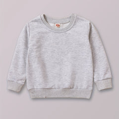 Boys Creative Pullover Sweatshirt Long Sleeve Crew Neck Tops