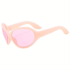 Y2K Wrap Around Sunglasses UV400 Sun Shades