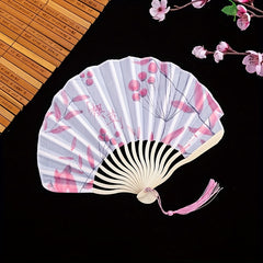 Bamboo Hand Fans for Party Dance Chinese Style Classic Fan