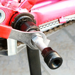 3pcs Bicycle Repair Tool Set Axle Puller Crank Remover Wrench Garage Supplies