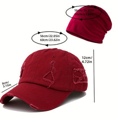 2 Unisex Adjustable Baseball Cap Outdoor Sport Sunshade Casual Hat