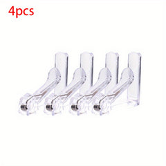 4pcs Plastic Napkin Clips Elastic Tablecloth Clip