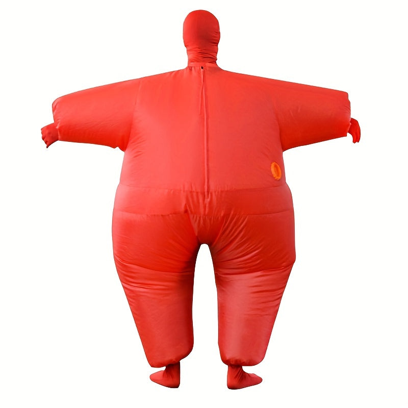 Halloween Salmon Masked Puff Inflatable Suit Masquerade Costume