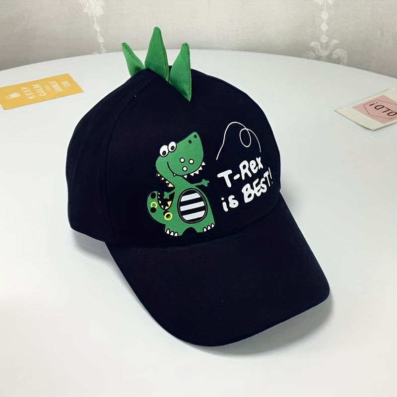 Toddler Dinosaur Print Baseball Cap Sun Hat