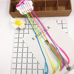 6 Colors Mini Clip Kids Hair Bands Girl Hair Accessories