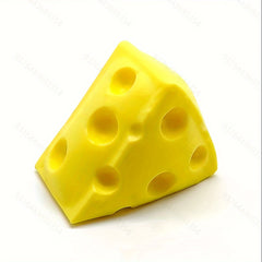 Cheese Pinch Toy Soft Rubber Slow Rebound Vent Ball Novelty Toy