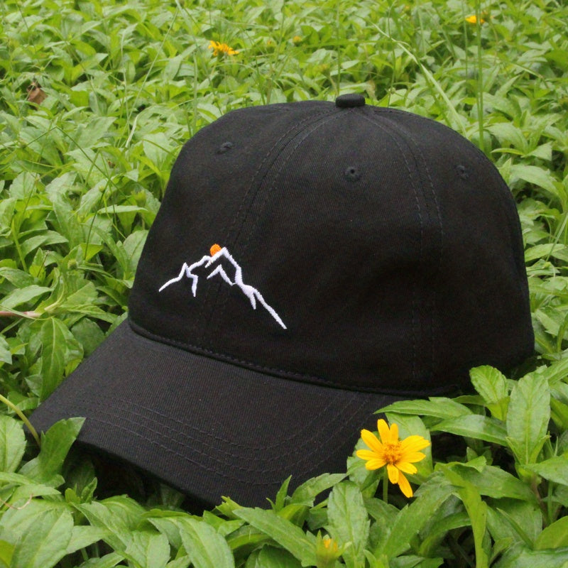 Embroidered Soft Cotton Adventure Hat for Outdoor Activities