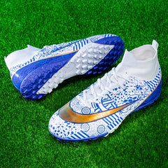 High Top Anti Skid Turf Soccer Cleats Women Men