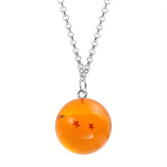 Resin Ball Pendant Necklace for Teen Boys and Girls