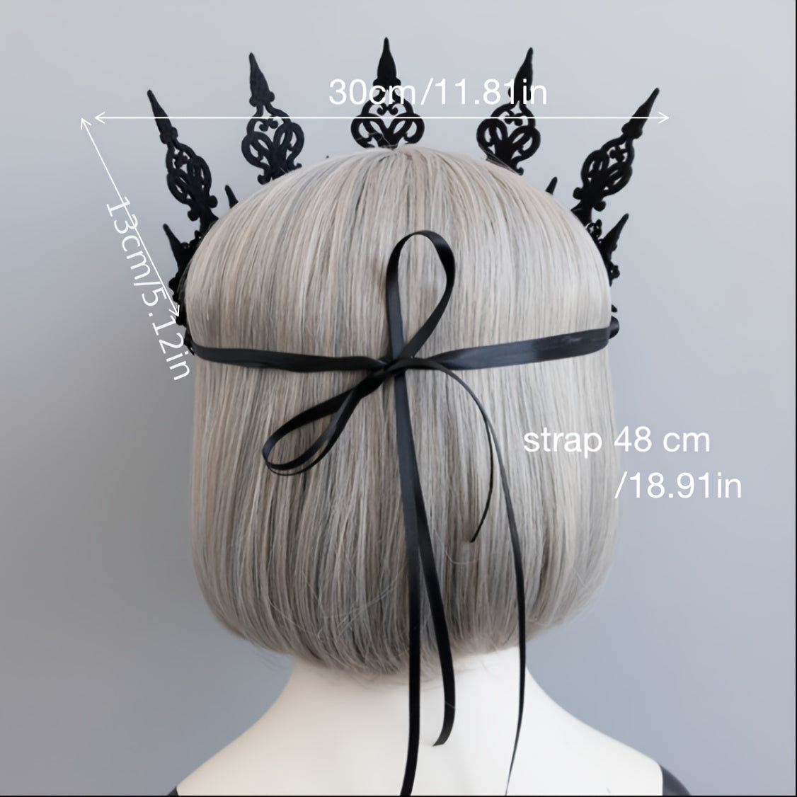 Vintage Witch Crown Headdress Gothic Style Party Supplies