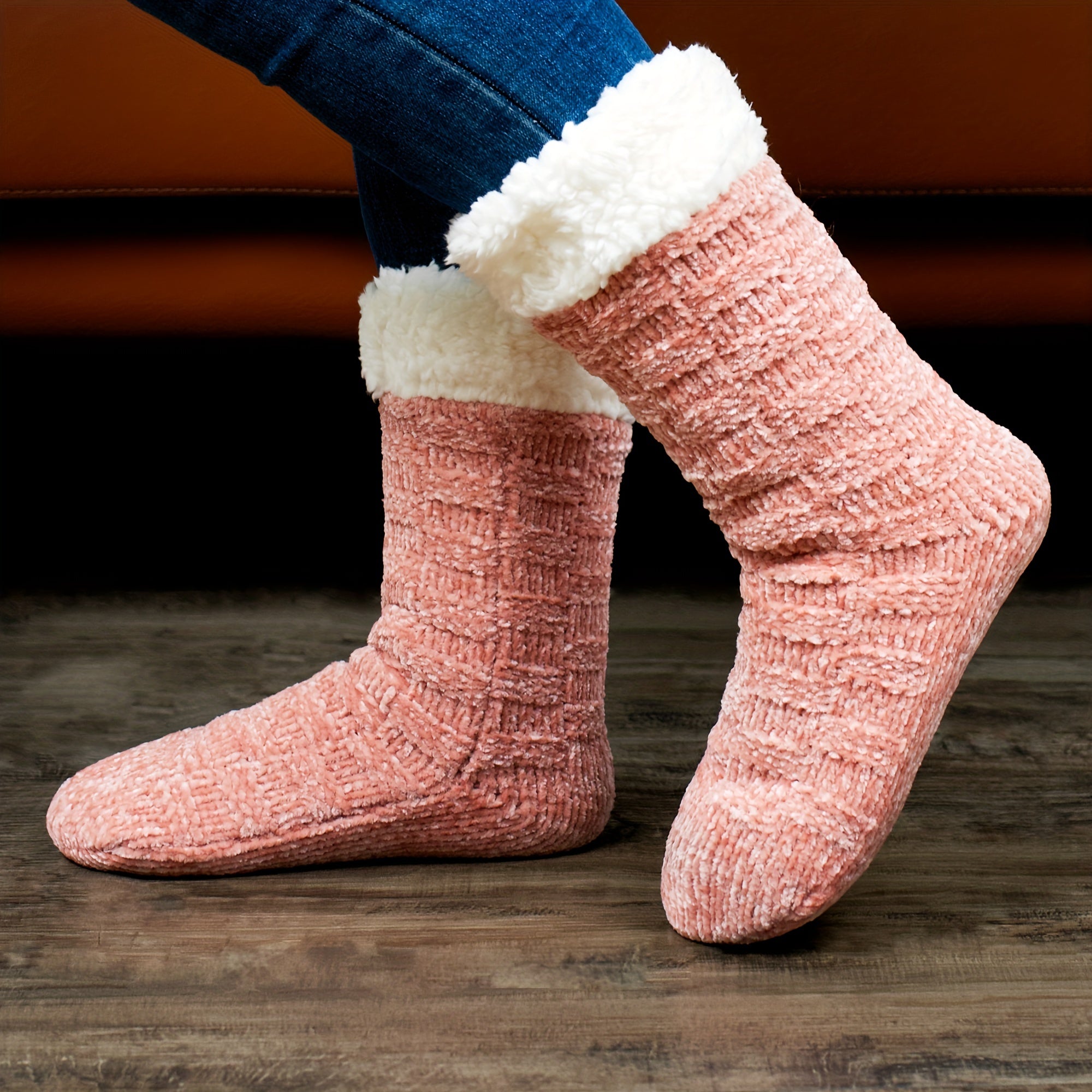 Warm Fuzzy Socks Women's Mid Tube Stockings