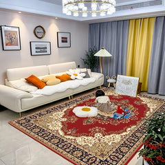 Soft Sponge Floor Mat Vintage Persian Kitchen Rug Quick Dry Absorbent