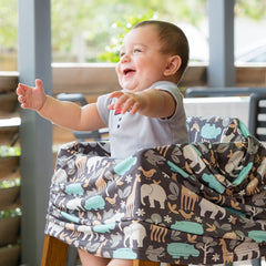 Baby Car Seat Cover Canopy Nursing Cover Animals