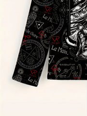 3D Print Men's Long Sleeve Novelty T Shirt for Autumn