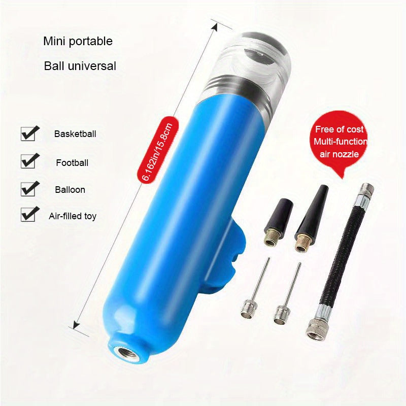 Mini Sports Ball Pump For Football Basketball Volleyball Portable Inflator