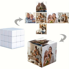 Custom 6 Photo Magic Album Bright Neutral Tones PVC Material Unique Gift