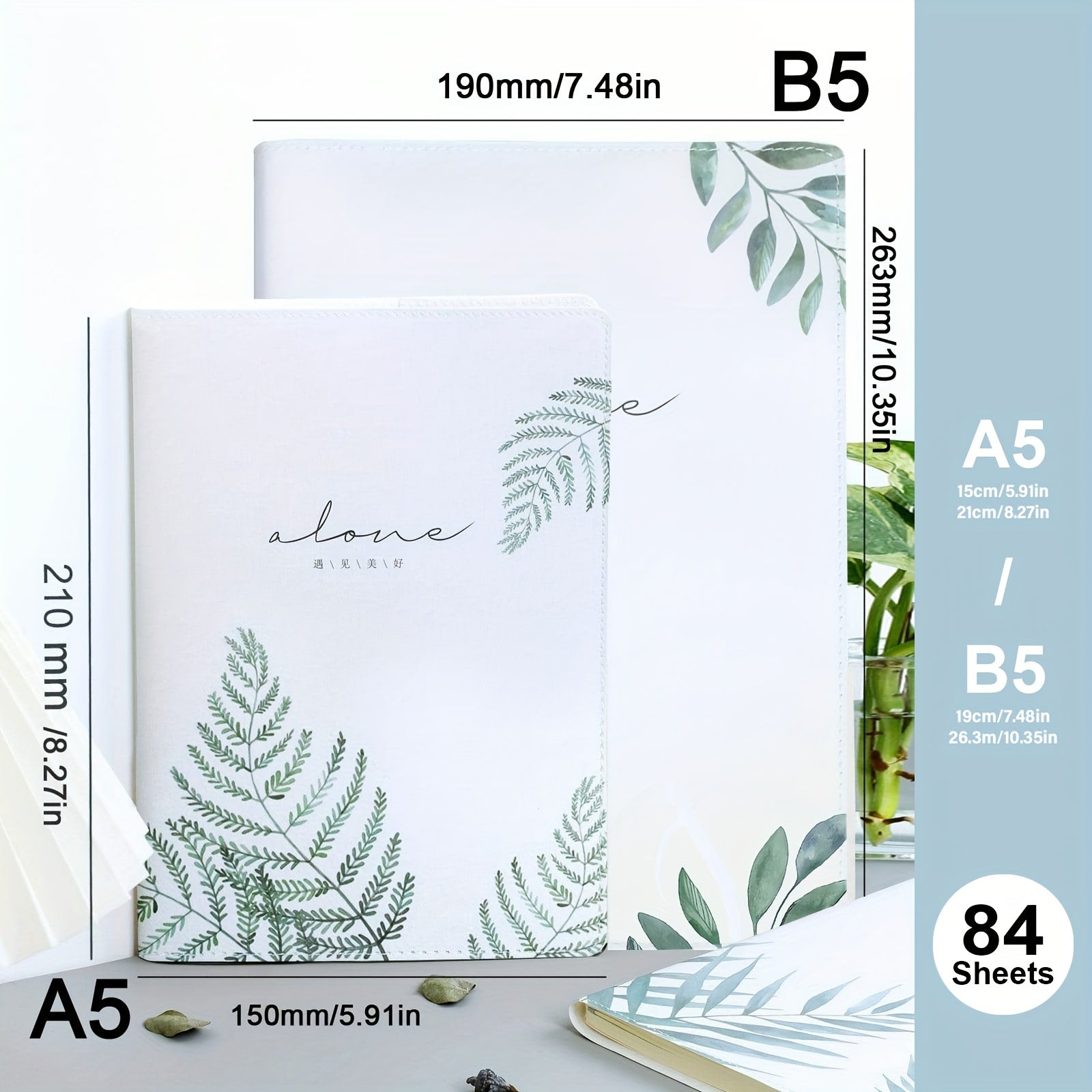 A5 B5 Refillable Loose-leaf Diary Memo Notebook