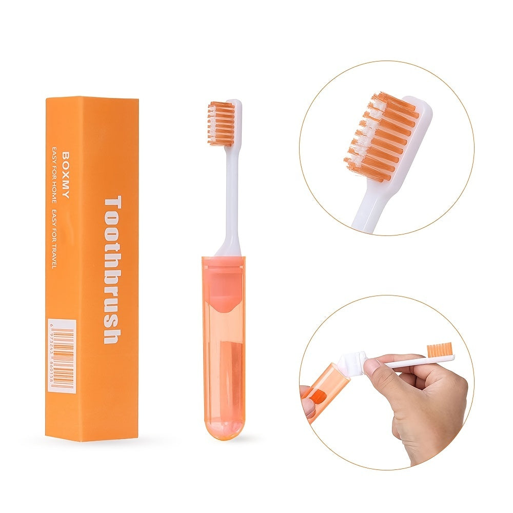 Portable Folding Soft Toothbrush for Travel Camping Business