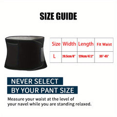 Silver Coating Sweat Belt Waist Trainer for Women & Men