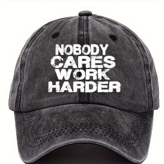 Printed Baseball Cap For Men And Women Vintage Dad Hat