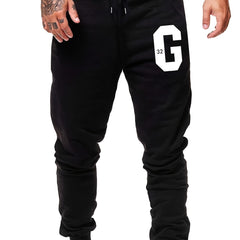 Men's Drawstring Sweatpants Loose Casual Jogger Pants