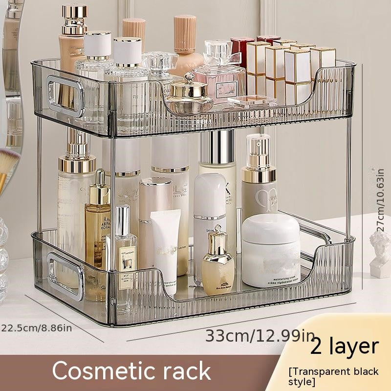 3 Tier Vanity Tray Skincare Makeup Organizer Shelf